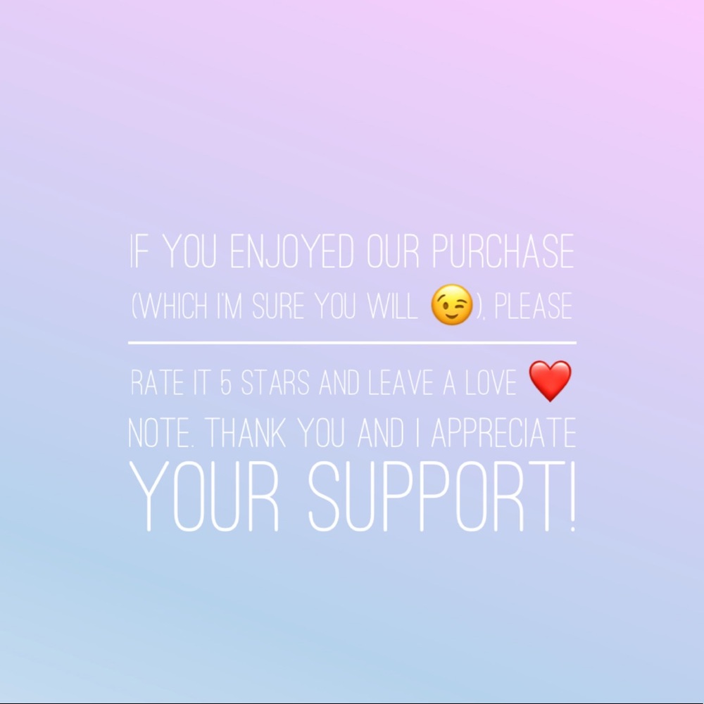 THANK YOU SO MUCH!! 💖